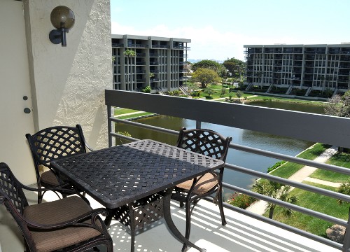 Balcony with Table Set Balcony with Table Set