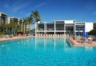 large heated lap pool