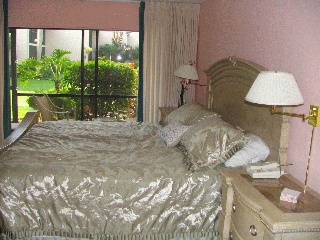 Master bedroom with king bed