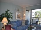 Living room in rental with lanai