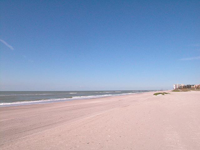 Sandy beach