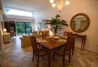 Open plan living & dining area