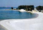 White sand beach