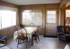 Dining area seats four