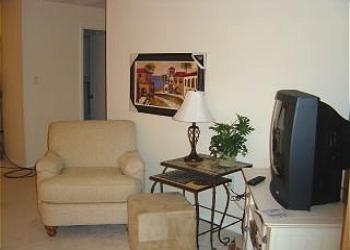 Living room with TV