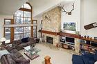 Living Room with Mountain View