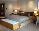 Master bedroom of the vacation condominium