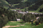 This rental home is close to the golf course