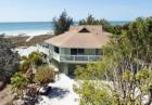 Longboat Key rental home is located on the beach