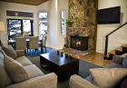 luxury living room with fireplace-vail mountain view