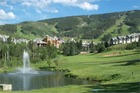 This vacation property is located adjacent to the Beaver Creek Golf Club